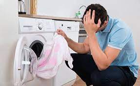 لک شدن لباس در لباسشویی