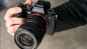 عیب یابی دوربین سونی a7