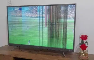 آسیب دیدگی صفحه نمایش تلویزیون